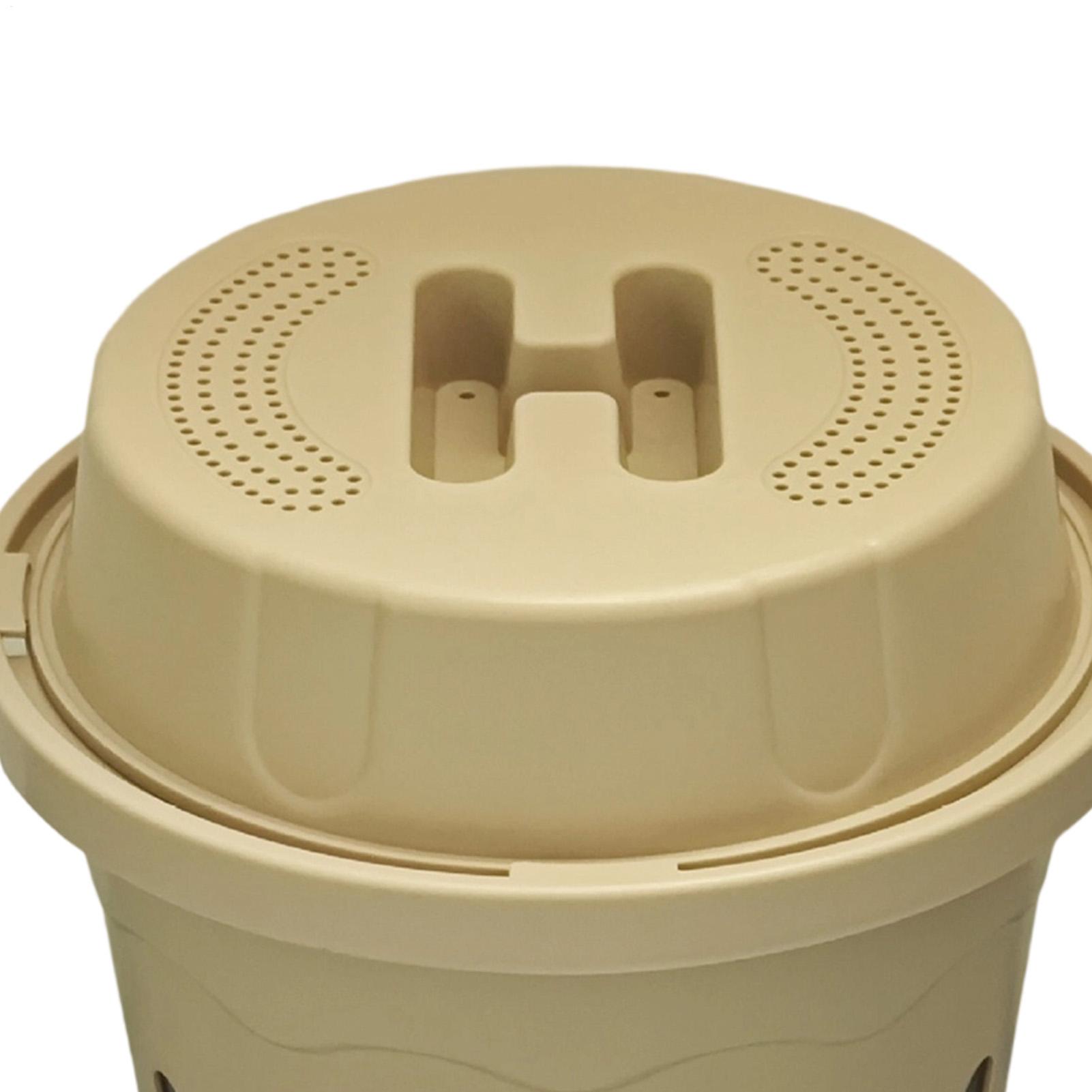 Compost Bin - صندوق سماد دودي مدمج في الأرض