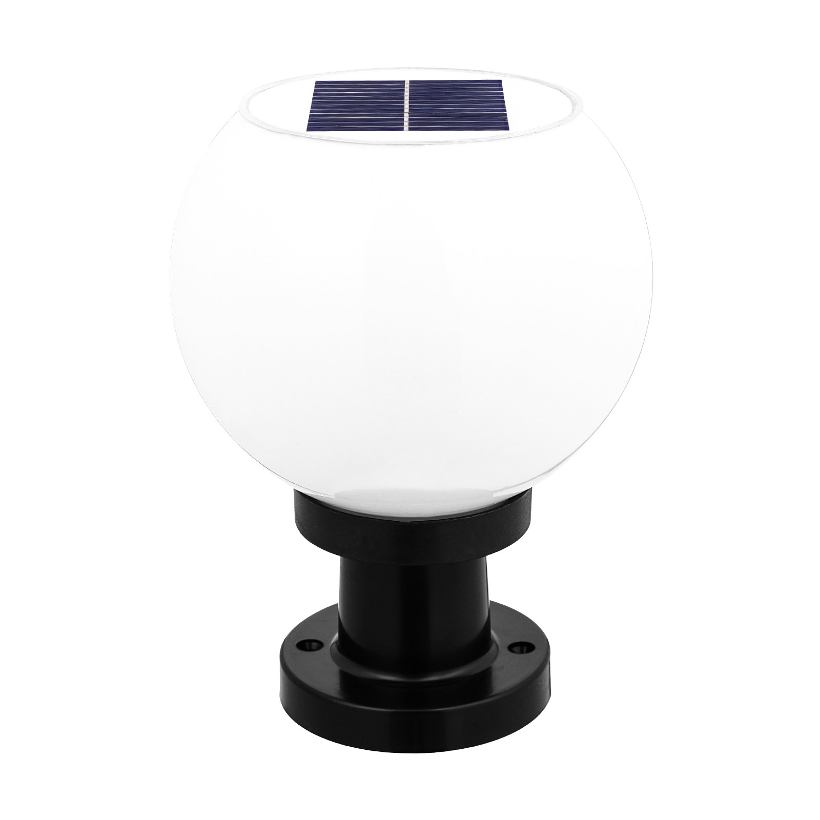 Solar Garden Light - 1. مصباح حائط دائري يعمل بالطاقة