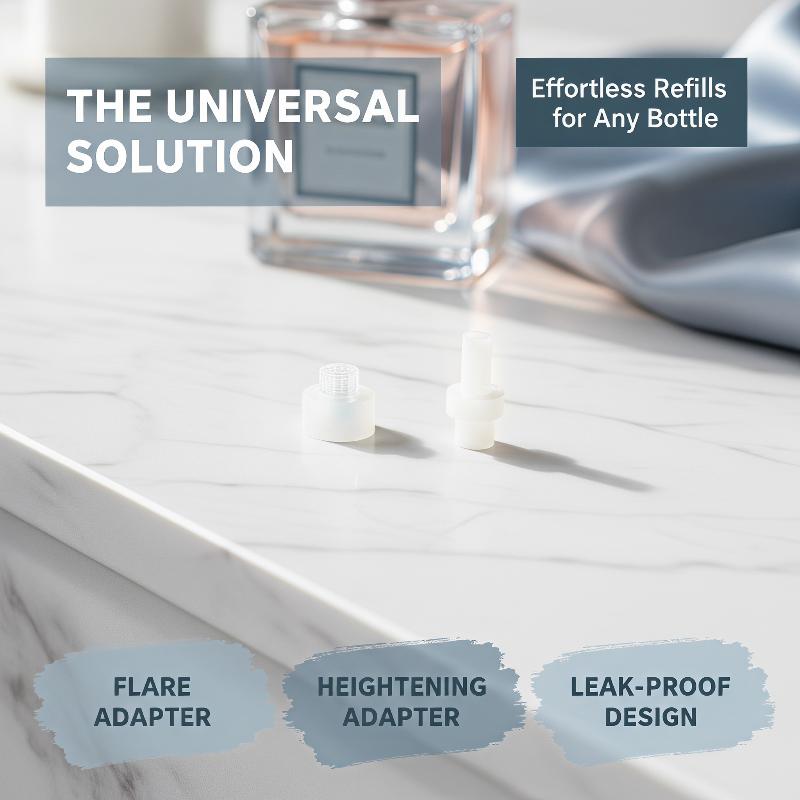 Reusable Bottle - قطعتان من محول زجاجة العطر سهل