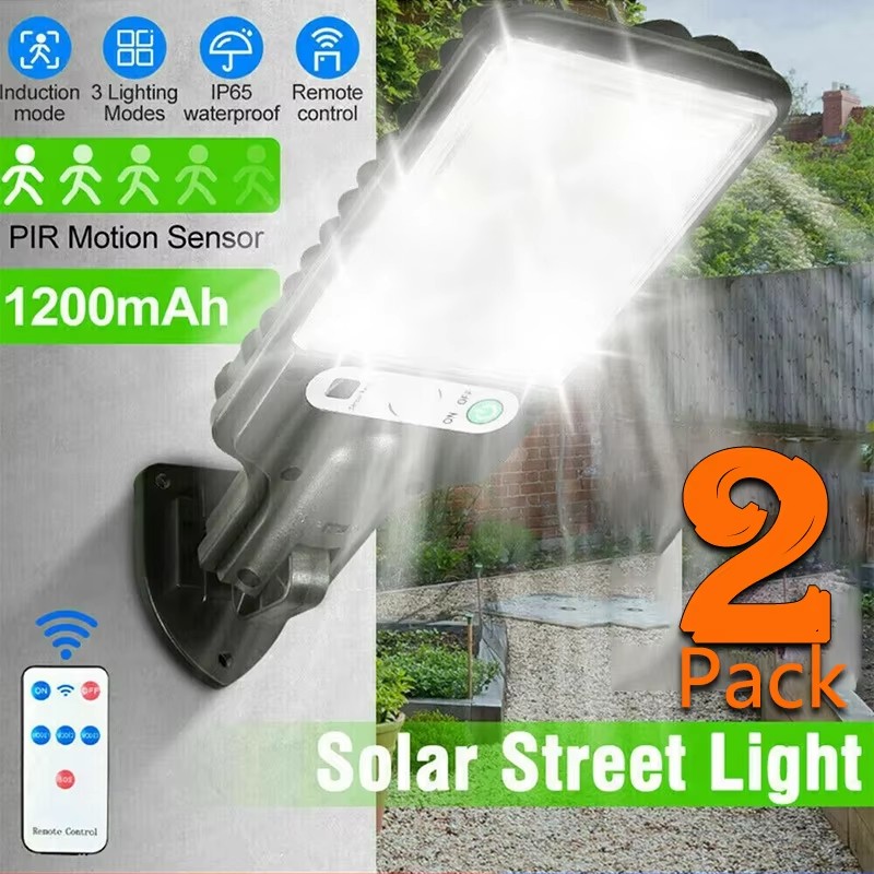 Solar Garden Light - أضواء حديقة شمسية خارجية مع مستشعر