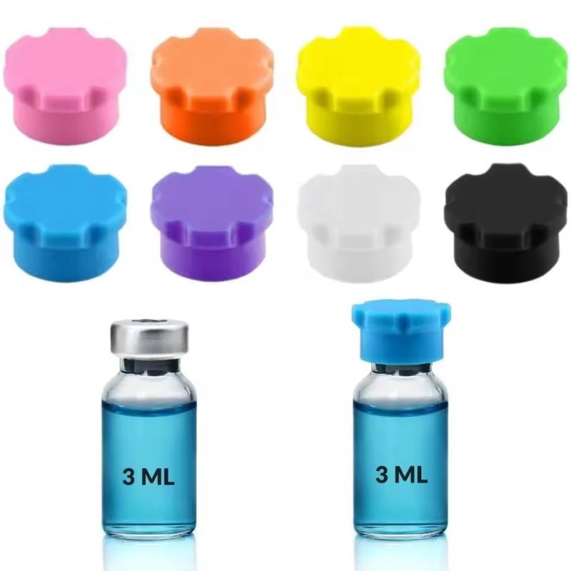 Reusable Bottle - 8 قطع من أغطية السيليكون المقاومة