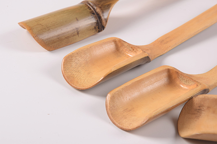 مغرفة الشاي الخيزران ، ملعقة م - مراجعة Bamboo Cutlery وسعره