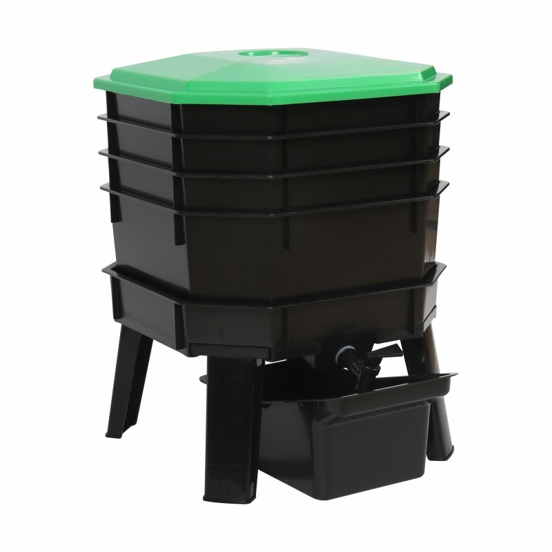 صندوق تسميد الديدان لتدوير نفا - مراجعة Compost Bin وسعره