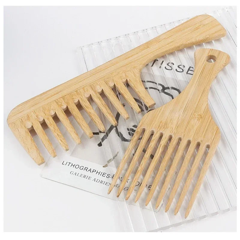 1 قطعة مشط الشعر الخشبي الخيزر - مراجعة Bamboo Toothbrush وسعره