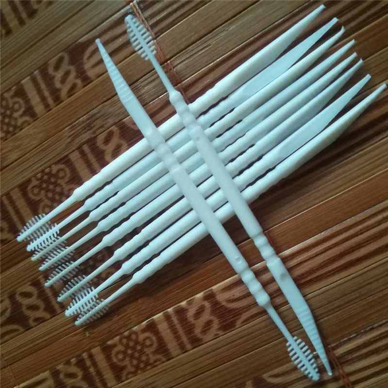 300 قطعة/الحقيبة مزدوجة نهاية  - مراجعة Bamboo Toothbrush وسعره