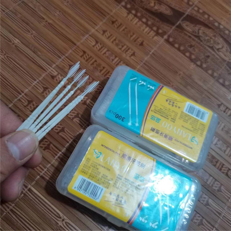 300 قطعة/الحقيبة مزدوجة نهاية  - مراجعة Bamboo Toothbrush وسعره