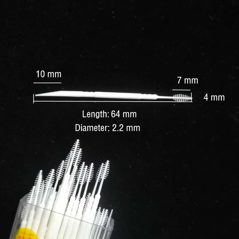 300 قطعة/الحقيبة مزدوجة نهاية  - مراجعة Bamboo Toothbrush وسعره