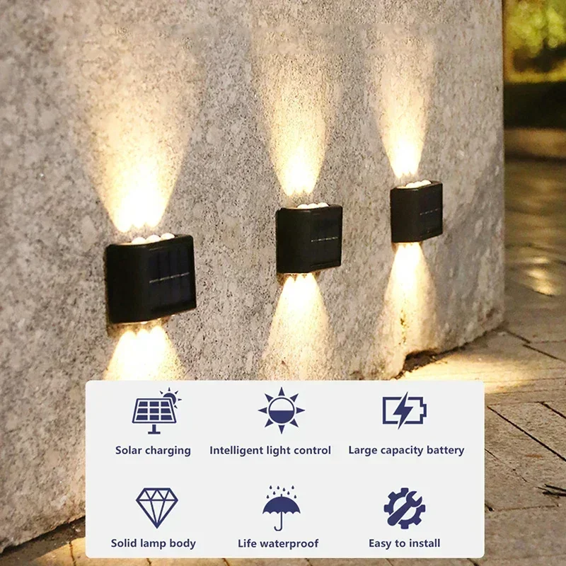 مصباح جداري شمسي LED خارجي مقا - مراجعة Solar Garden Light وسعره