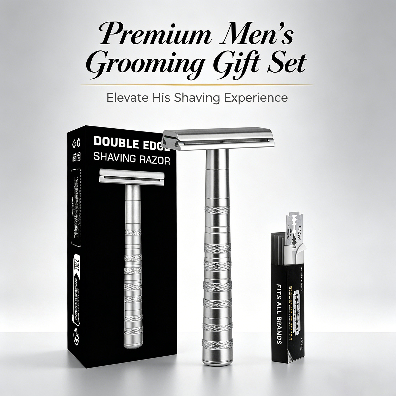ماكينة حلاقة آمنة بحافة مزدوجة - مراجعة Safety Razor Handle وسعره