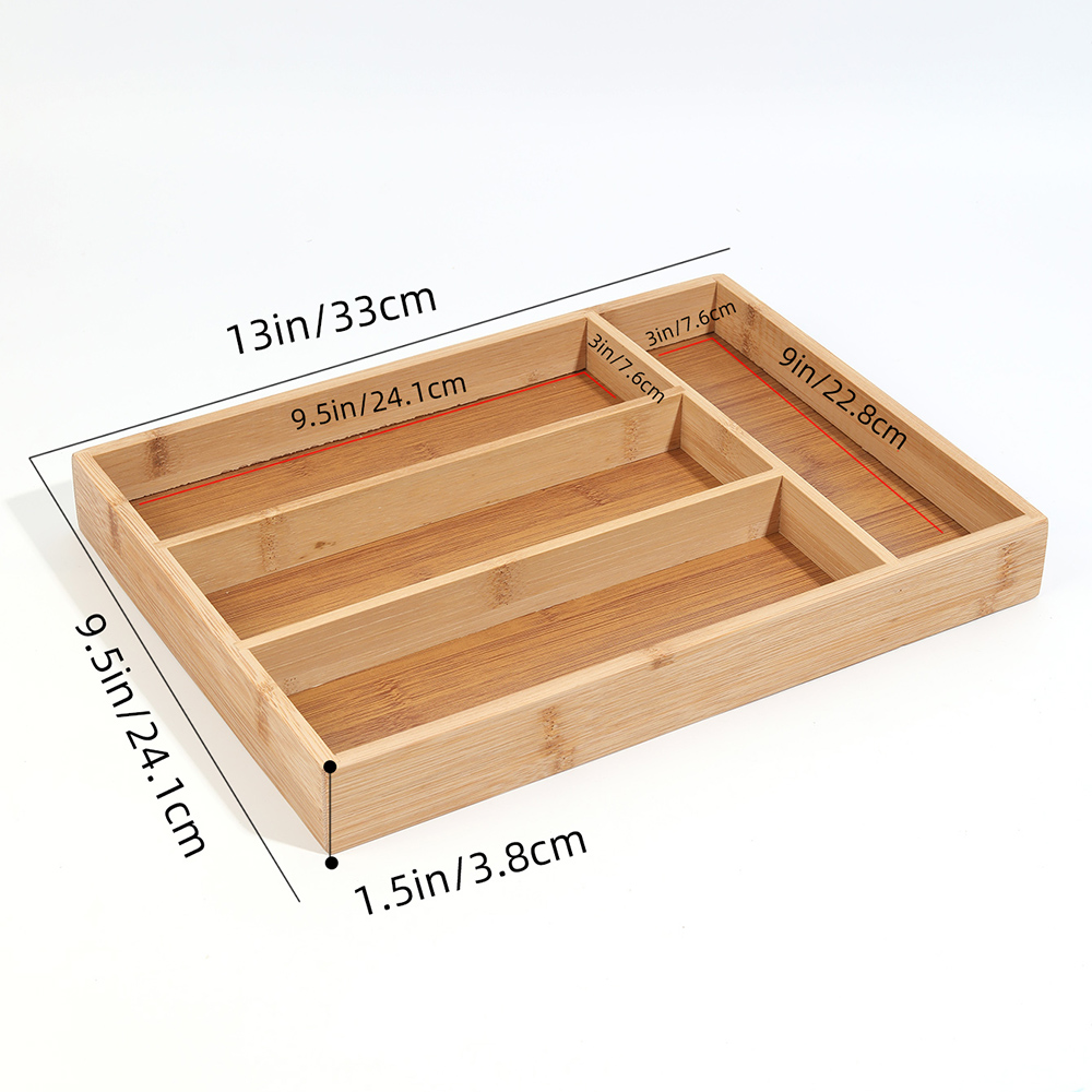 أدوات المائدة الخيزران تقسيم ص - مراجعة Bamboo Cutlery وسعره