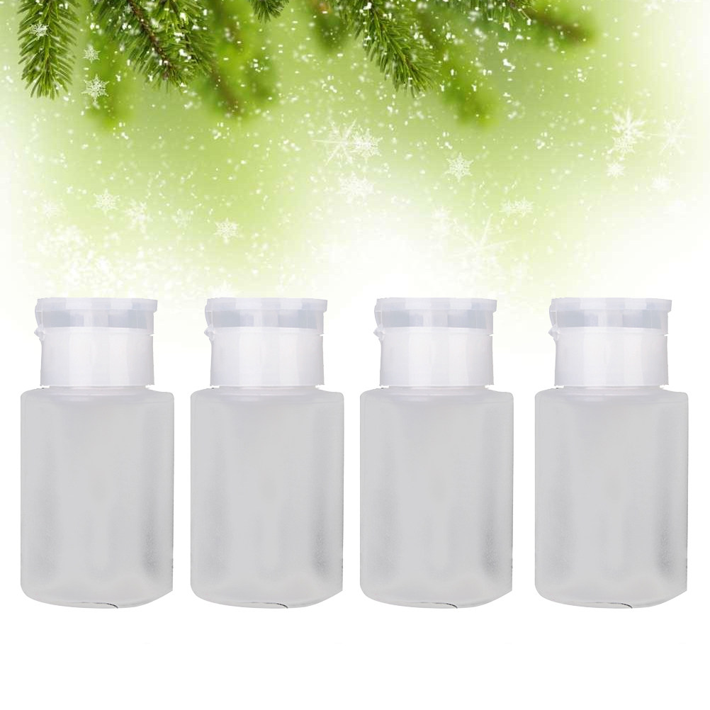 4 قطع زجاجات ضغط شفافة قابلة ل - مراجعة Reusable Bottle وسعره