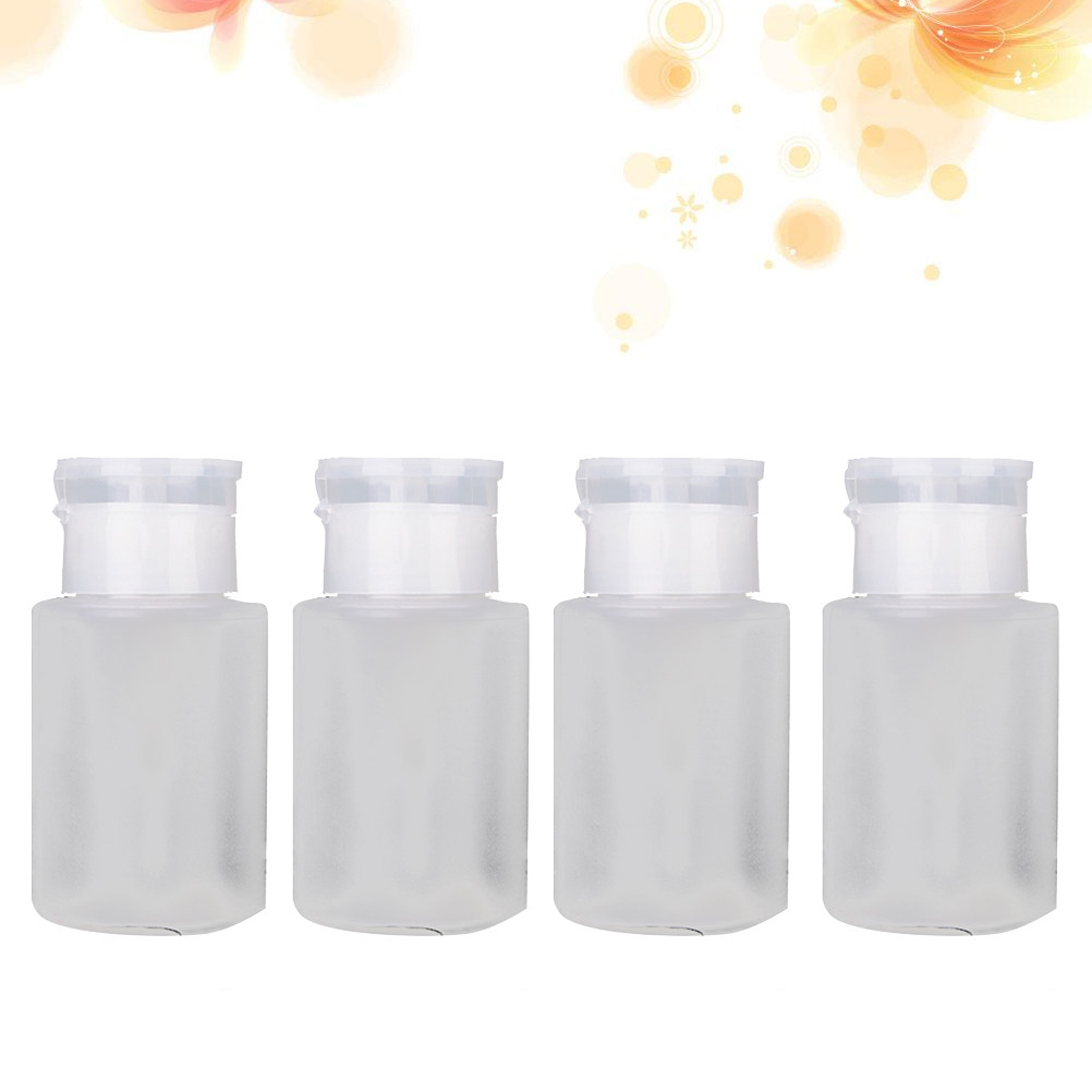 4 قطع زجاجات ضغط شفافة قابلة ل - مراجعة Reusable Bottle وسعره