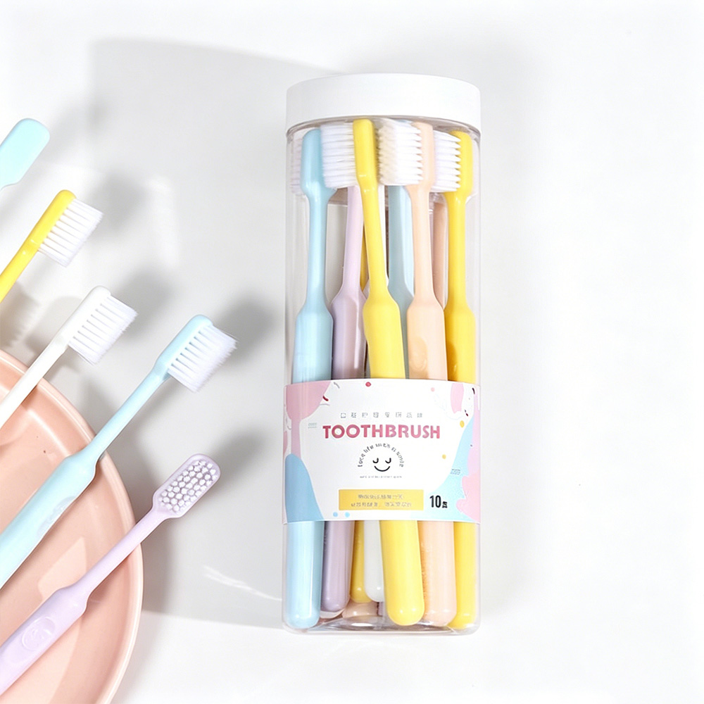 فرشاة أسنان كبيرة السعة 10/20  - مراجعة Bamboo Toothbrush وسعره