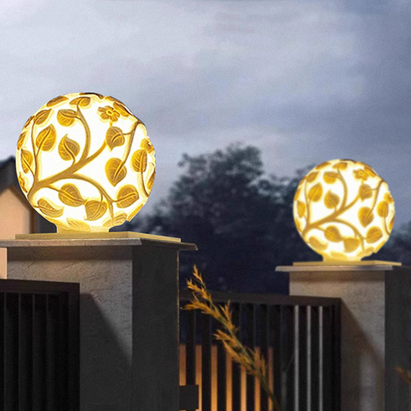أضواء أعمدة خارجية تعمل بالطاق - مراجعة Solar Garden Light وسعره