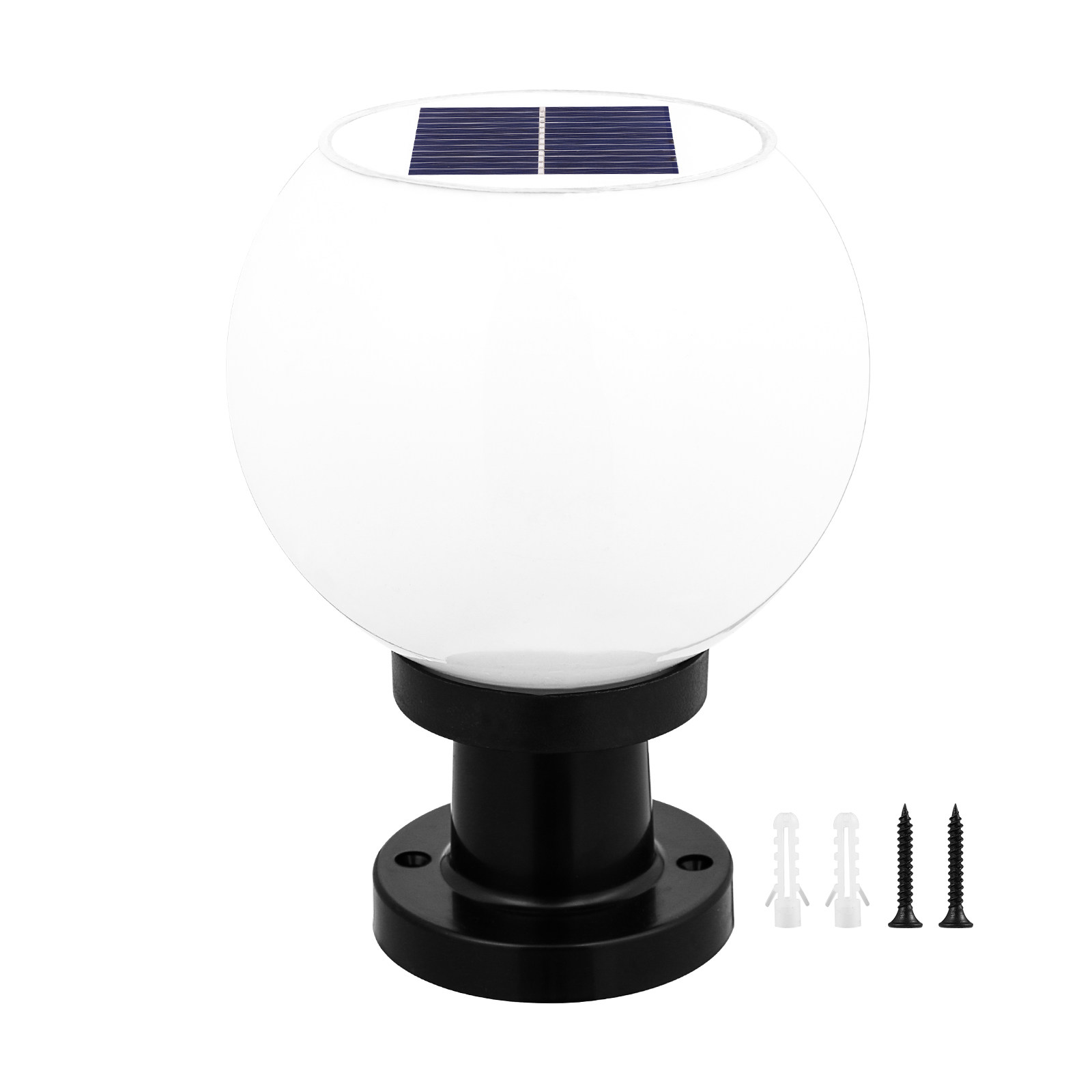 1. مصباح حائط دائري يعمل بالطا - مراجعة Solar Garden Light وسعره