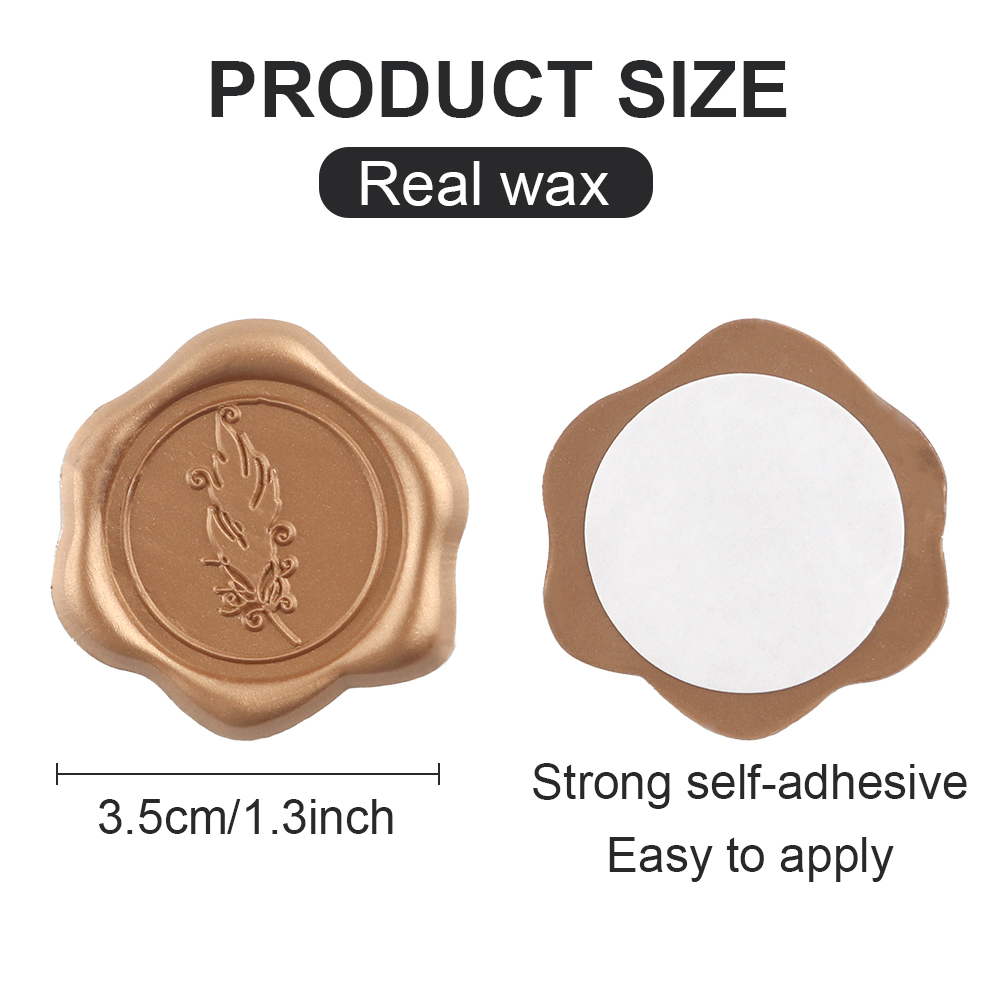 30 قطعة ملصقات ختم الشمع (6 ال - مراجعة Beeswax Wrap وسعره