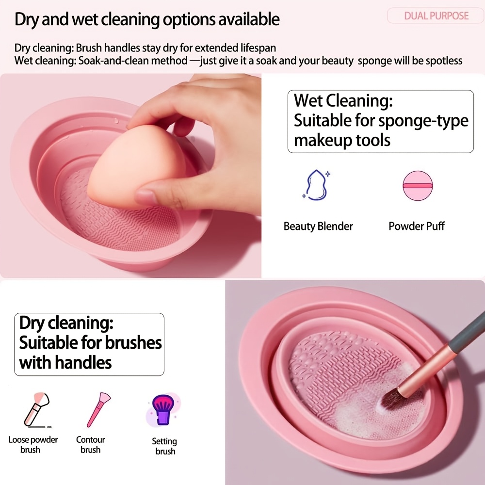 وعاء تنظيف فرش المكياج القابل  - مراجعة Eco Sponge وسعره
