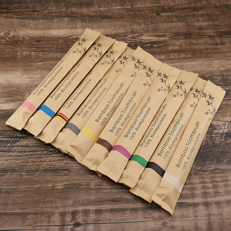 5-30 قطعة فرشاة أسنان من الخيز - مراجعة Bamboo Toothbrush وسعره