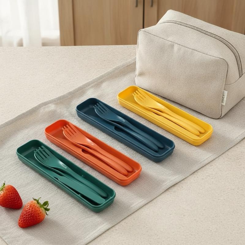 مجموعة أدوات مائدة قابلة لإعاد - مراجعة Reusable Straw وسعره
