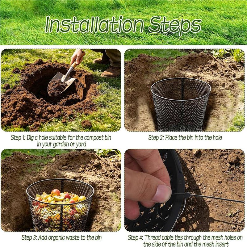 مجموعة A27F-4 من حاويات السماد - مراجعة Compost Bin وسعره