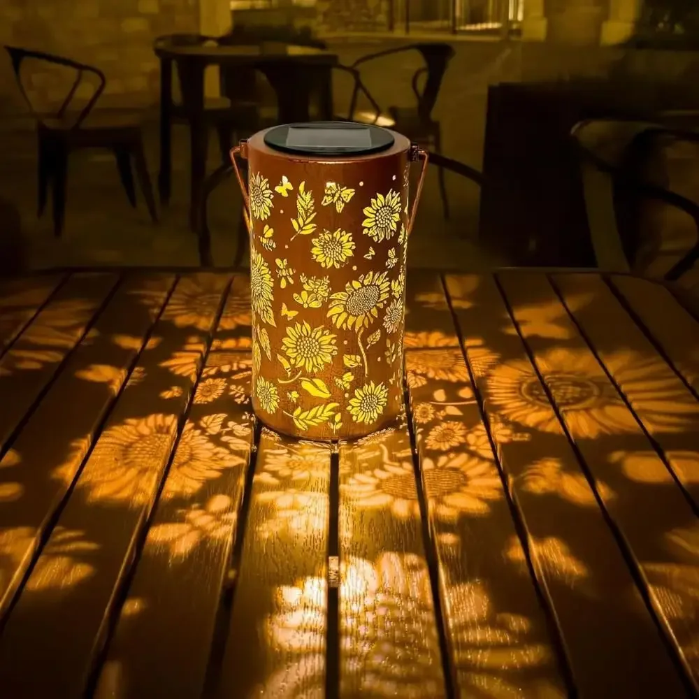 إضاءة زهرة عباد الشمس وتأثير ا - مراجعة Solar Garden Light وسعره
