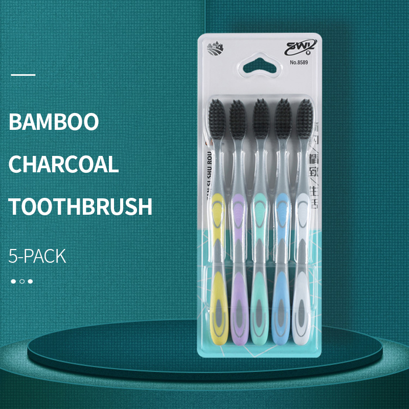 5/10 قطع فرشاة أسنان يدوية مع  - مراجعة Bamboo Toothbrush وسعره