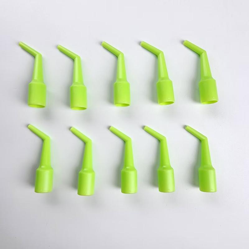 10 قطعة طب الأسنان المتاح شفط  - مراجعة Reusable Straw وسعره