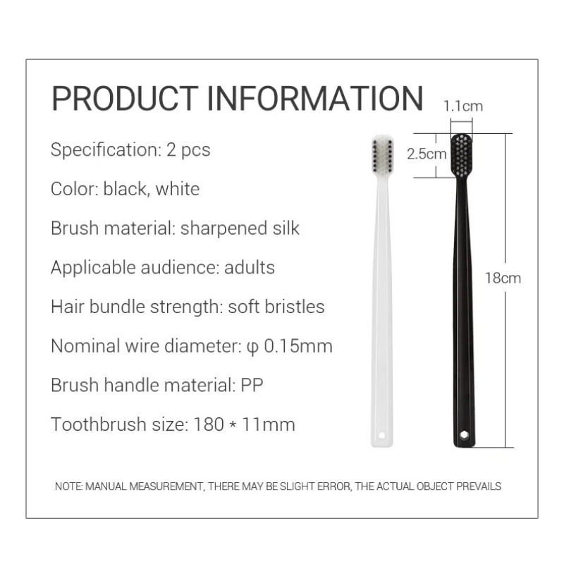 2-10 قطع فرشاة أسنان صديقة للب - مراجعة Bamboo Toothbrush وسعره