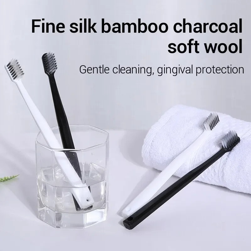 2-10 قطع فرشاة أسنان صديقة للب - مراجعة Bamboo Toothbrush وسعره