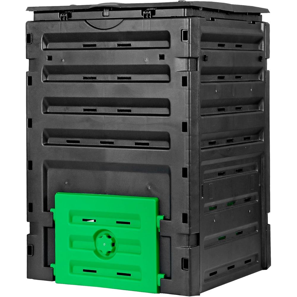 صندوق سماد للحدائق سعة 120 جال - مراجعة Compost Bin وسعره