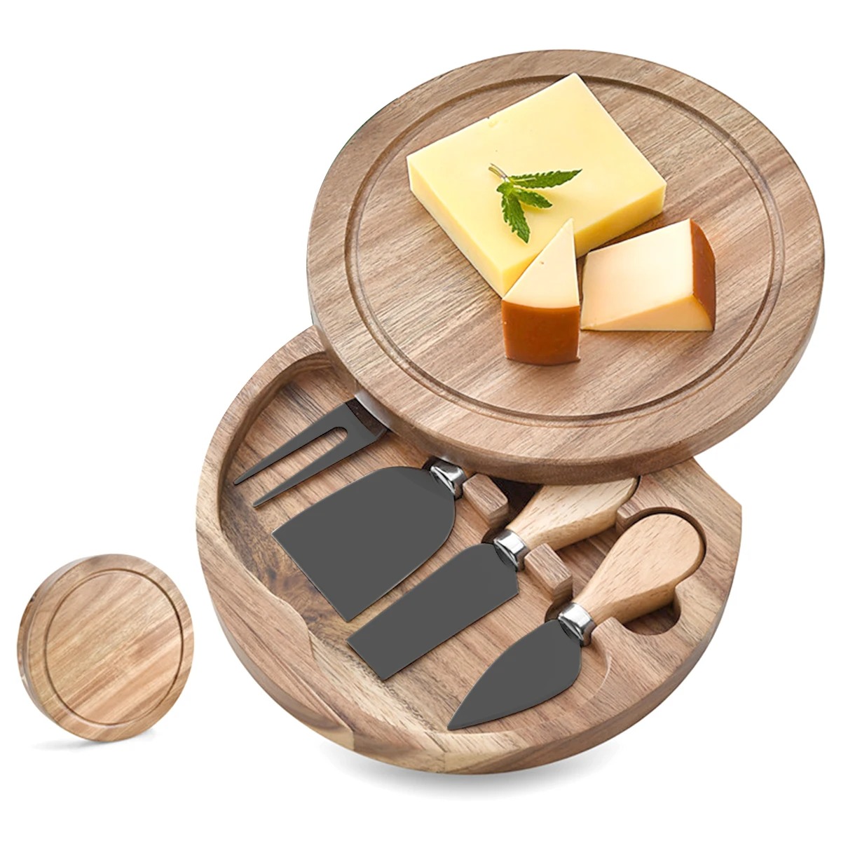 مجموعة سكاكين الجبن لألواح وأد - مراجعة Bamboo Cutlery وسعره
