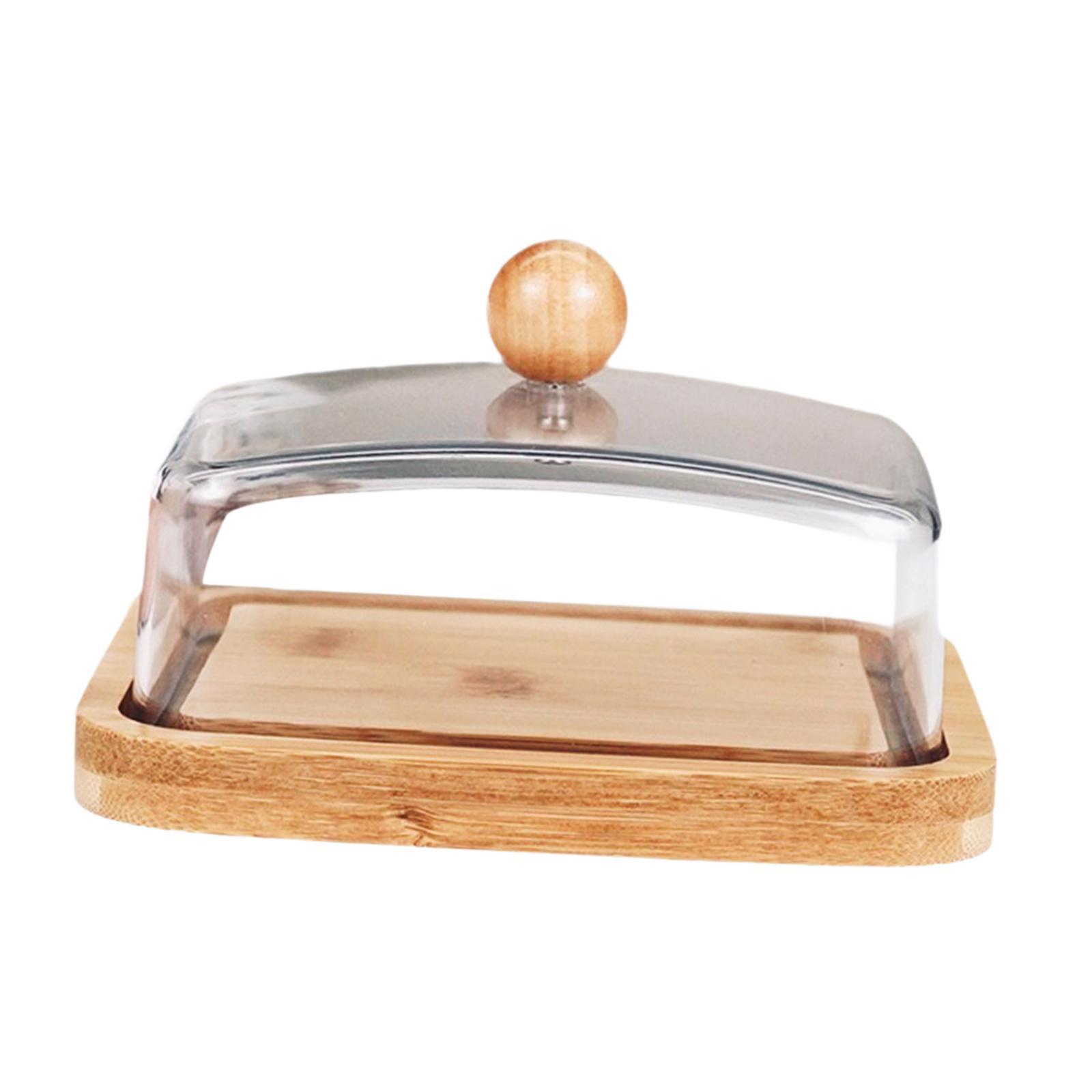 طبق زبدة من الخيزران مع غطاء ح - مراجعة Bamboo Cutlery وسعره