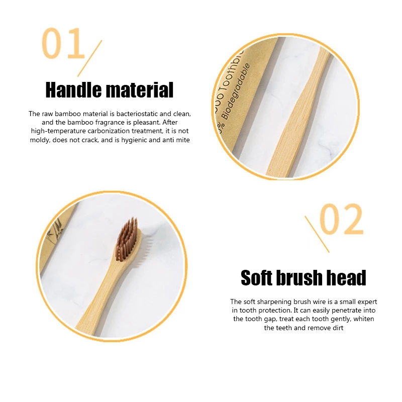 فرش أسنان خيزران صديقة للبيئة  - مراجعة Bamboo Toothbrush وسعره