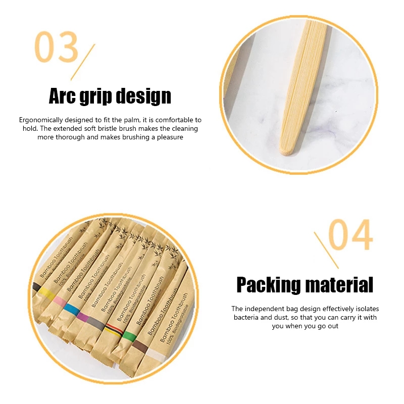 فرش أسنان خيزران صديقة للبيئة  - مراجعة Bamboo Toothbrush وسعره
