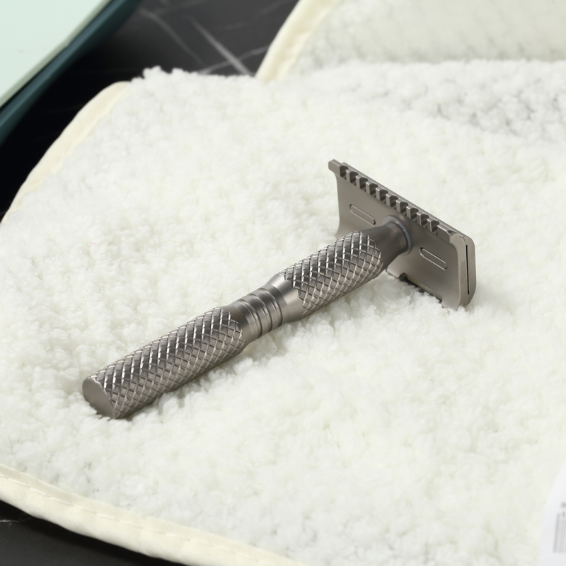 YAQI-شبح 90DC عبر الحبوب نمط س - مراجعة Safety Razor Handle وسعره