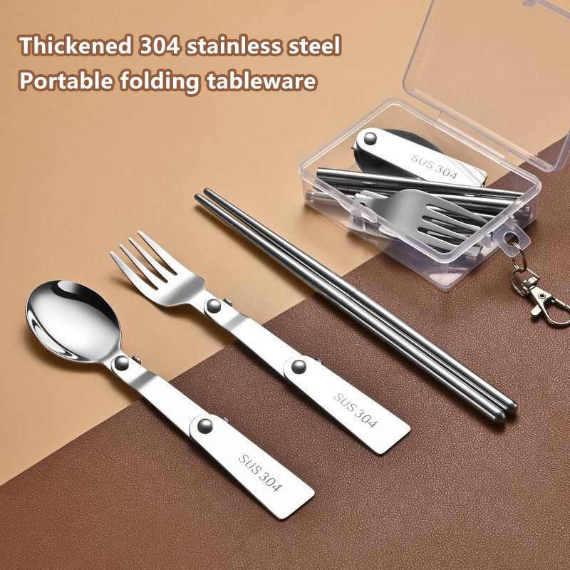 1 قطعة/3 قطعة الفولاذ المقاوم  - مراجعة Bamboo Cutlery وسعره