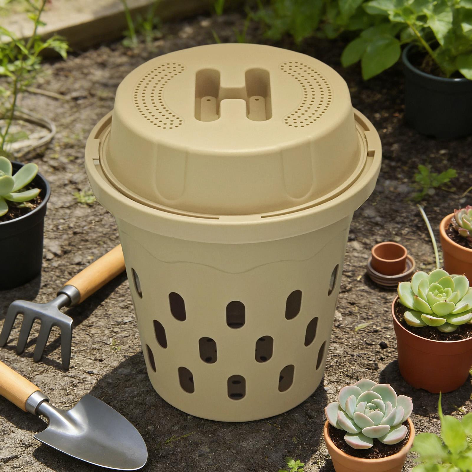 جهاز تحويل النفايات العضوية تح - مراجعة Compost Bin وسعره