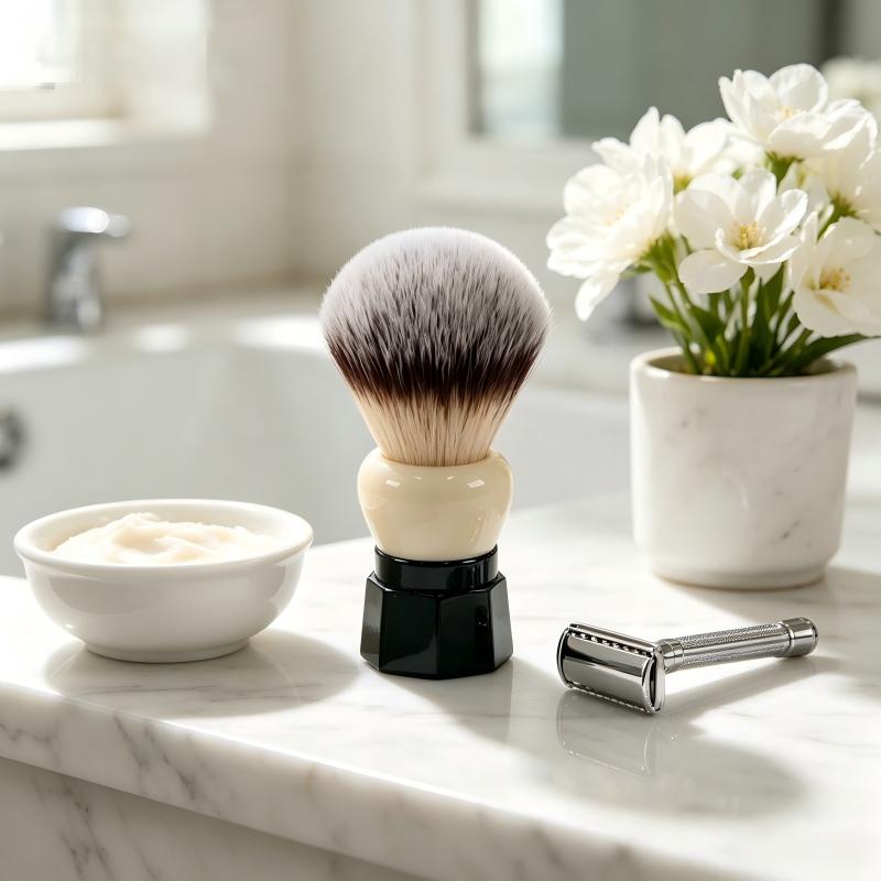 فرشاة حلاقة YAQI للرجال بشعيرا - مراجعة Safety Razor Handle وسعره