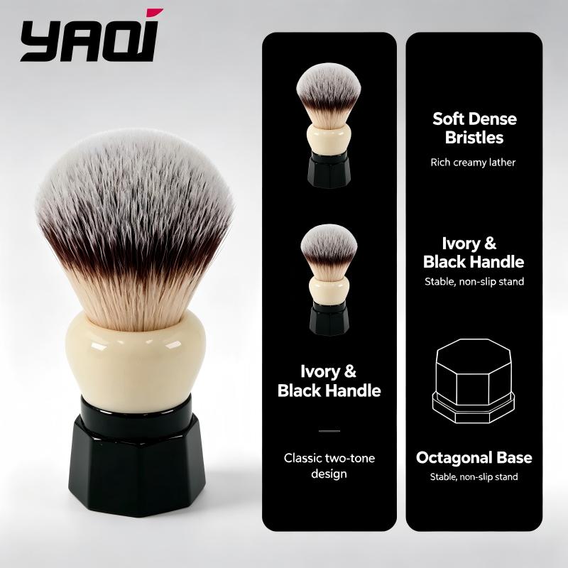 فرشاة حلاقة YAQI للرجال بشعيرا - مراجعة Safety Razor Handle وسعره