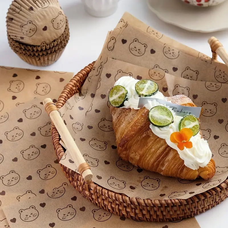 100/200 قطعة من ورق التغليف عل - مراجعة Beeswax Wrap وسعره