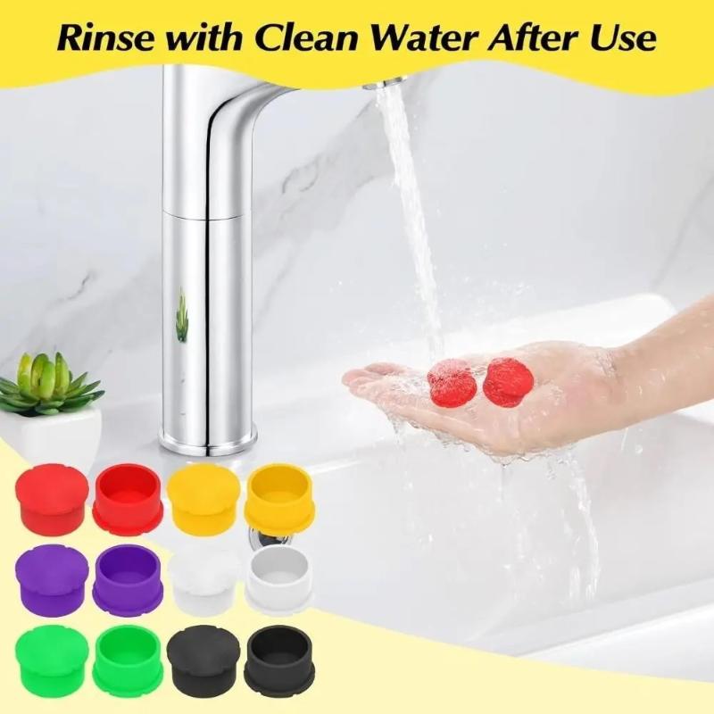 8 قطع من أغطية السيليكون المقا - مراجعة Reusable Bottle وسعره