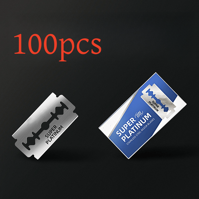بيع بالجملة 100 قطعة من شفرات  - مراجعة Safety Razor Handle وسعره